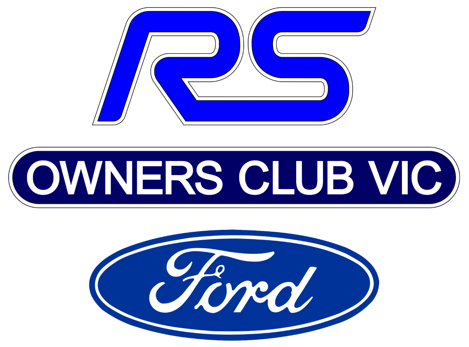 Ford RS Owners Club Victoria Logo